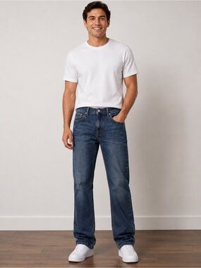 Wrangler Retro Slim Boot Jeans Men’s 32x36 Stretch Denim Tall Cowboy Western